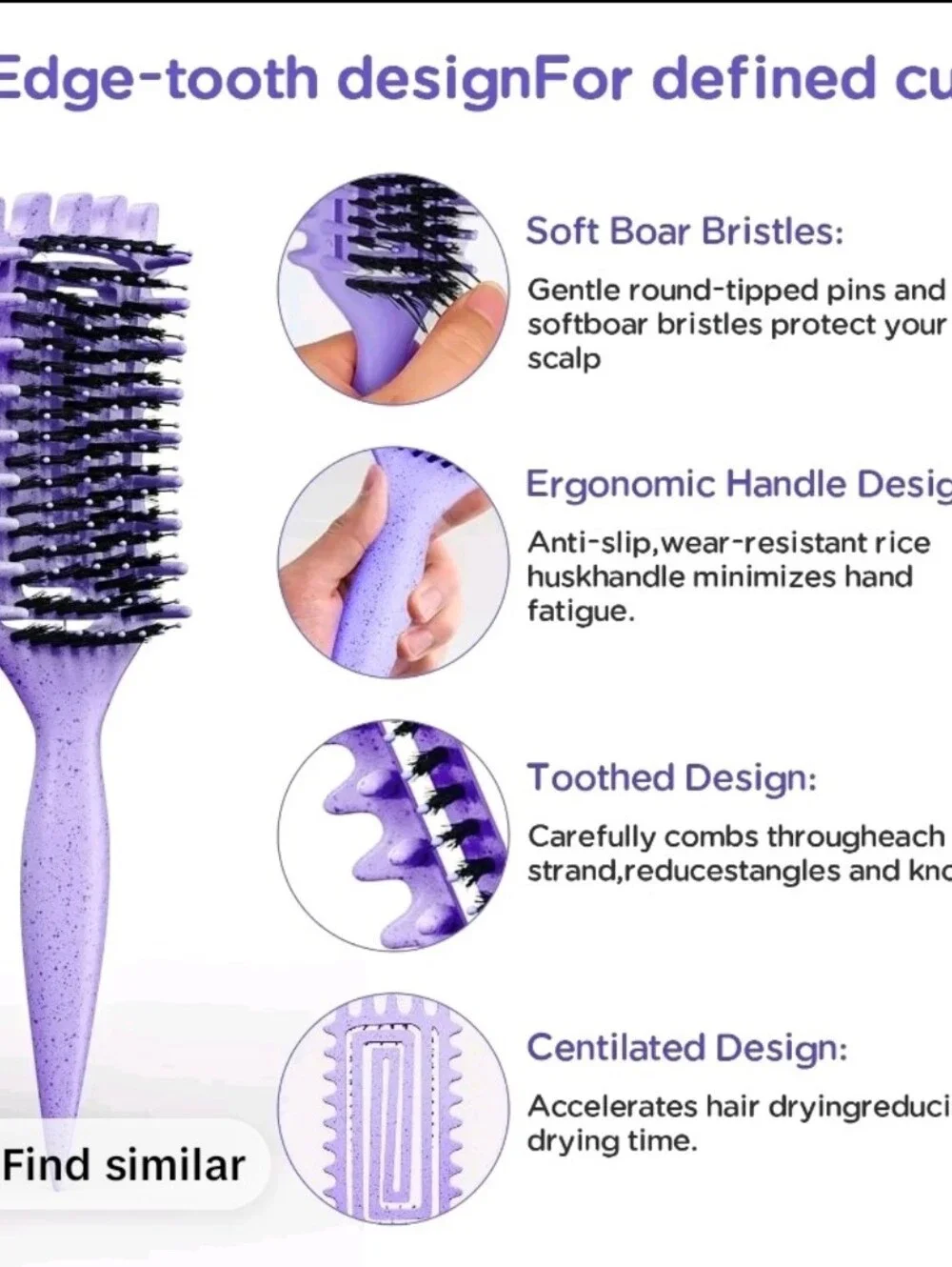 Curly Hair Brush